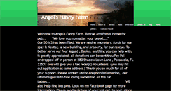 Desktop Screenshot of angelsfunnyfarm.com